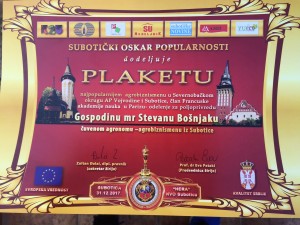 Plaketa Stevan Bosnjak